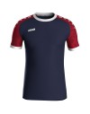 navy/chili red