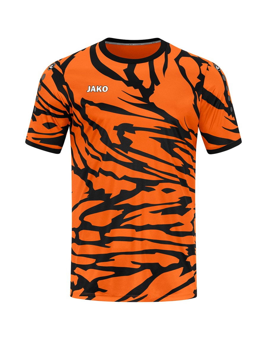 neon orange/black