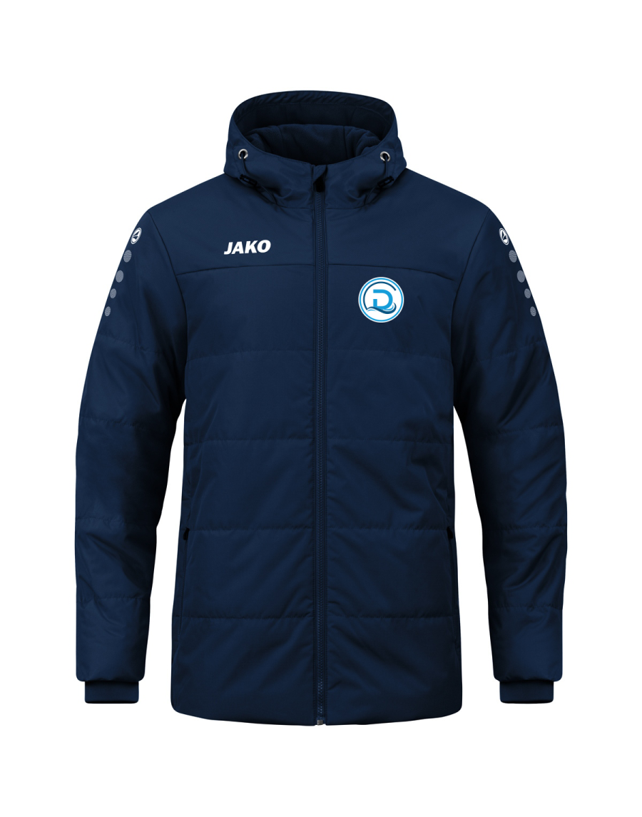Coach jacket Team with hood per CALCIO DESENZANO JUNIORES