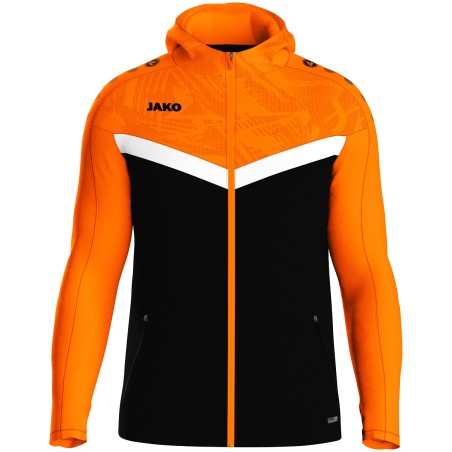 black/neon orange