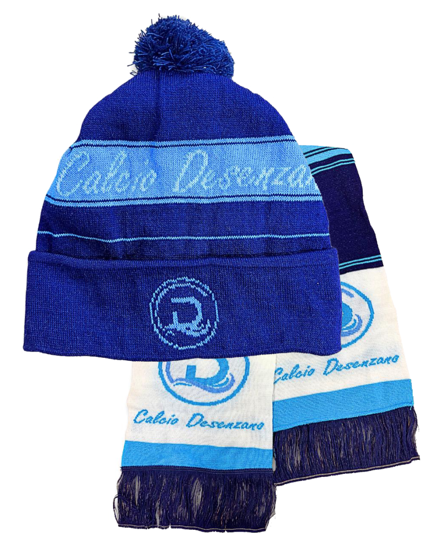 SET SCIARPA e CUFFIA PER CALCIO DESENZANO